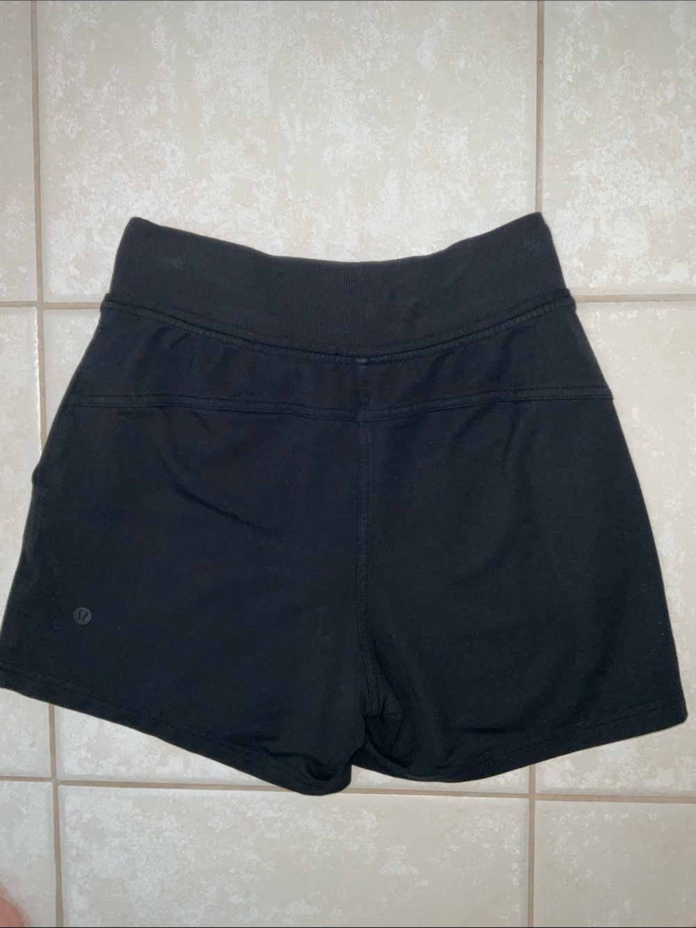 Lululemon Every Moment Short *3.5”Black, Sz 2, Modal French Terry, W7AN8S, EUC - Picture 3 of 12